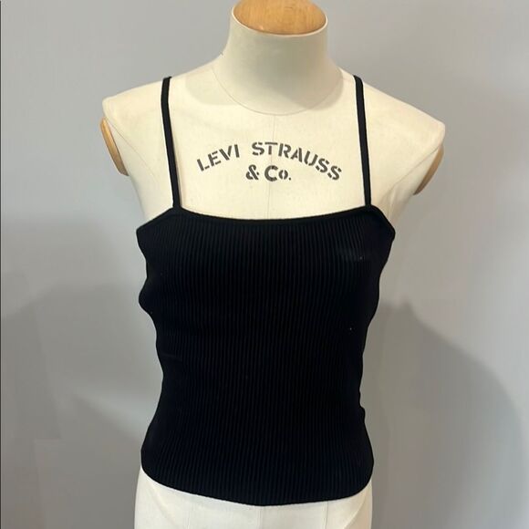 House of Harlow 1960 Black Fitted‎ Camisole - Picture 1 of 3